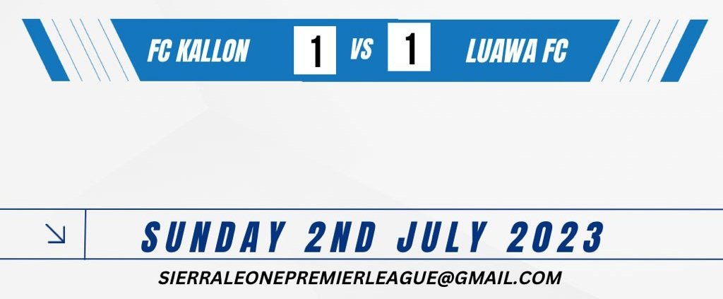 LuawaFC's tweet photo. nice try team... Next time we go for the all the points. @fckallon @saffaAbdulai #SaloneTwitter #football #SierraLeone https://t.co/emZ7tI1mZH