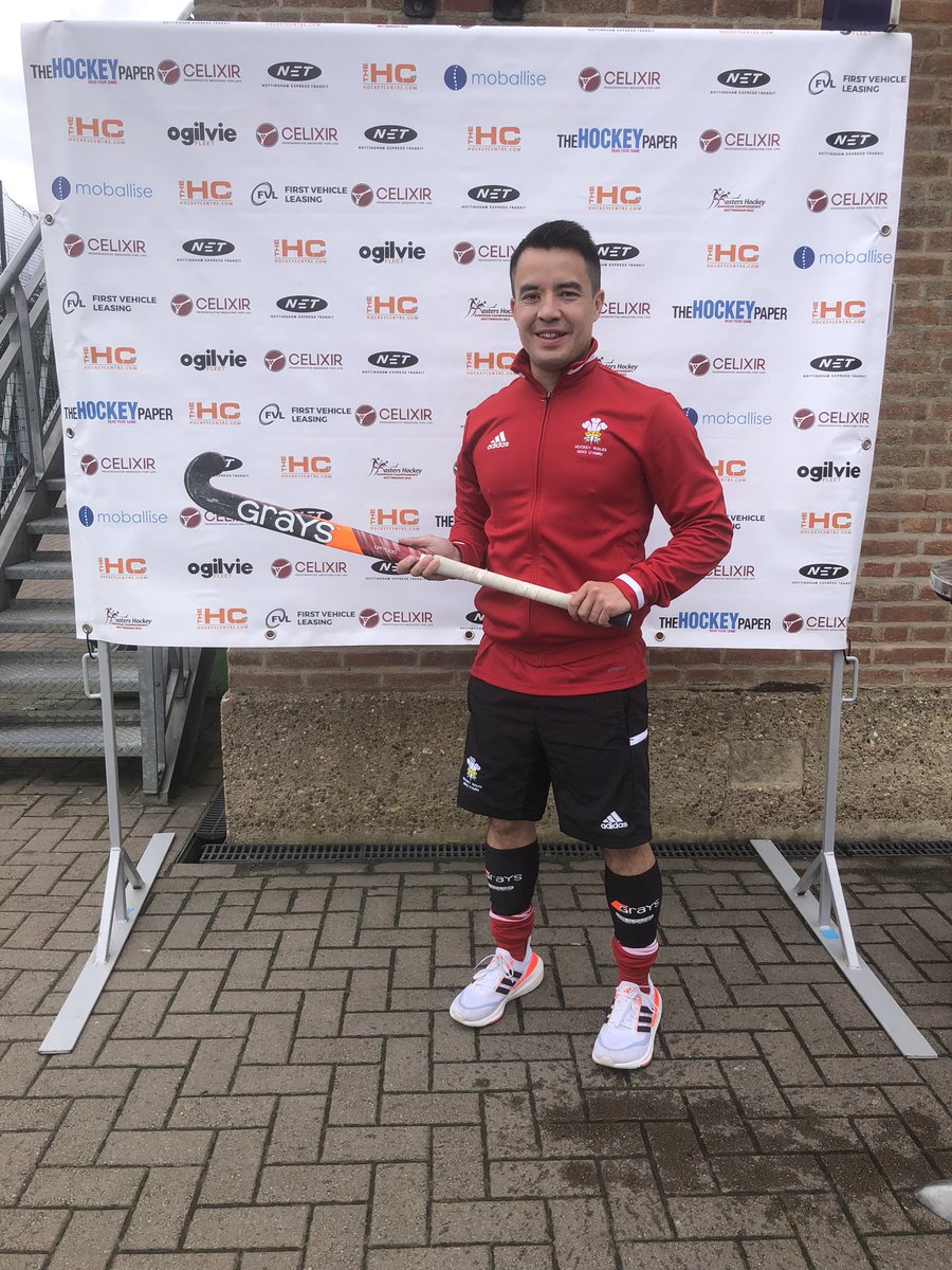 All set for game 3 of <a href="/Wrld_Mstrs_Hcky/">World Masters Hockey</a> Euros representing <a href="/HockeyWales/">Hoci Cymru</a> Masters vs free scoring <a href="/EnglandHockey/">England Hockey</a> Masters. Group finely poised going into next round of games. Thanks to my sponsor <a href="/GraysHockey/">Grays Hockey</a> 🏑🏴󠁧󠁢󠁷󠁬󠁳󠁿💪