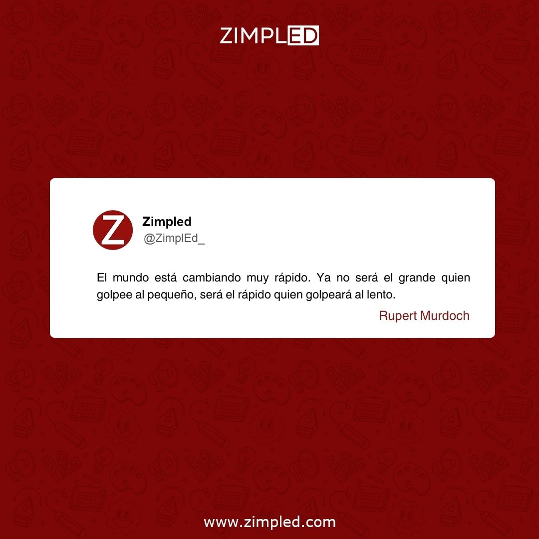 ZimplEd_'s tweet photo. ¡Buenas noches a todos! #FelizLunes
¡Muchas gracias por seguirnos! 🙌Si te ha gustado nuestro contenido de #AgilidadEmpresarial, no olvides, en compartir y seguirnos por nuestras redes sociales 😉🙌.
#Zimpled #RupertMurdoch #Agilidad #Audacia #Metas #Disciplina https://t.co/gNsp2ydycl