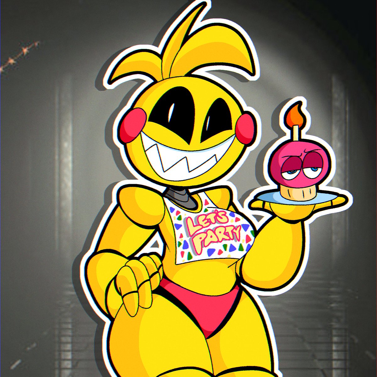 Just wanted to draw toy chica jsjsjsjsjs
#fnaf #fnaf2 #fnafchica #fnaftoychica #toychica #toychicafnaf #fivenightsatfreddys #fivenightsatfreddys2