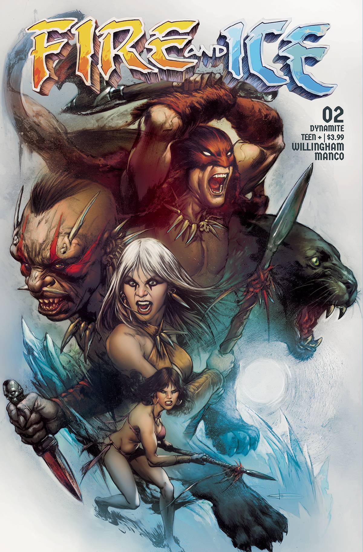 Frank Frazetta on Twitter "Fire and Ice Issue 2 In Shops September