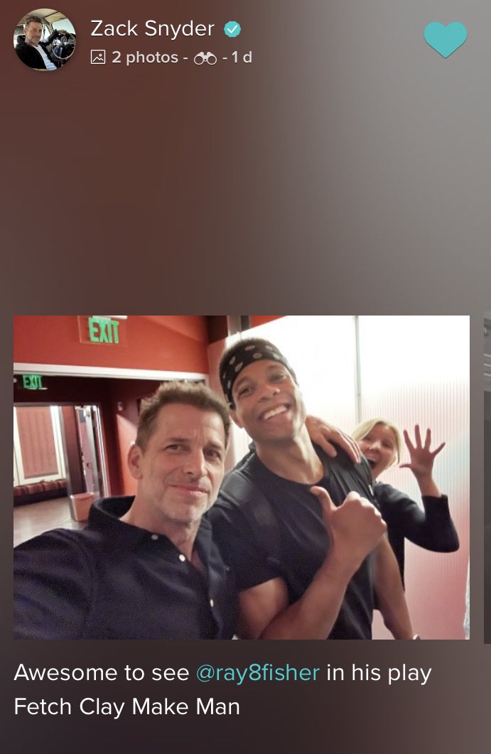 RayJRayburn's tweet photo. Now This is Loveβ¦
#ZackSnyder #IStandWithRayFisher #FetchClayMakeMan https://t.co/adjqjuliY7