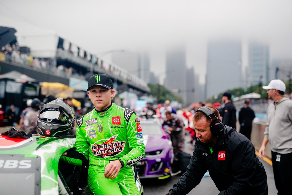 interstatebatts's tweet image. Top ten finisher on the street course. 💪🏼⚡️ Awesome race @TyGibbs  #TeamInterstate @JoeGibbsRacing