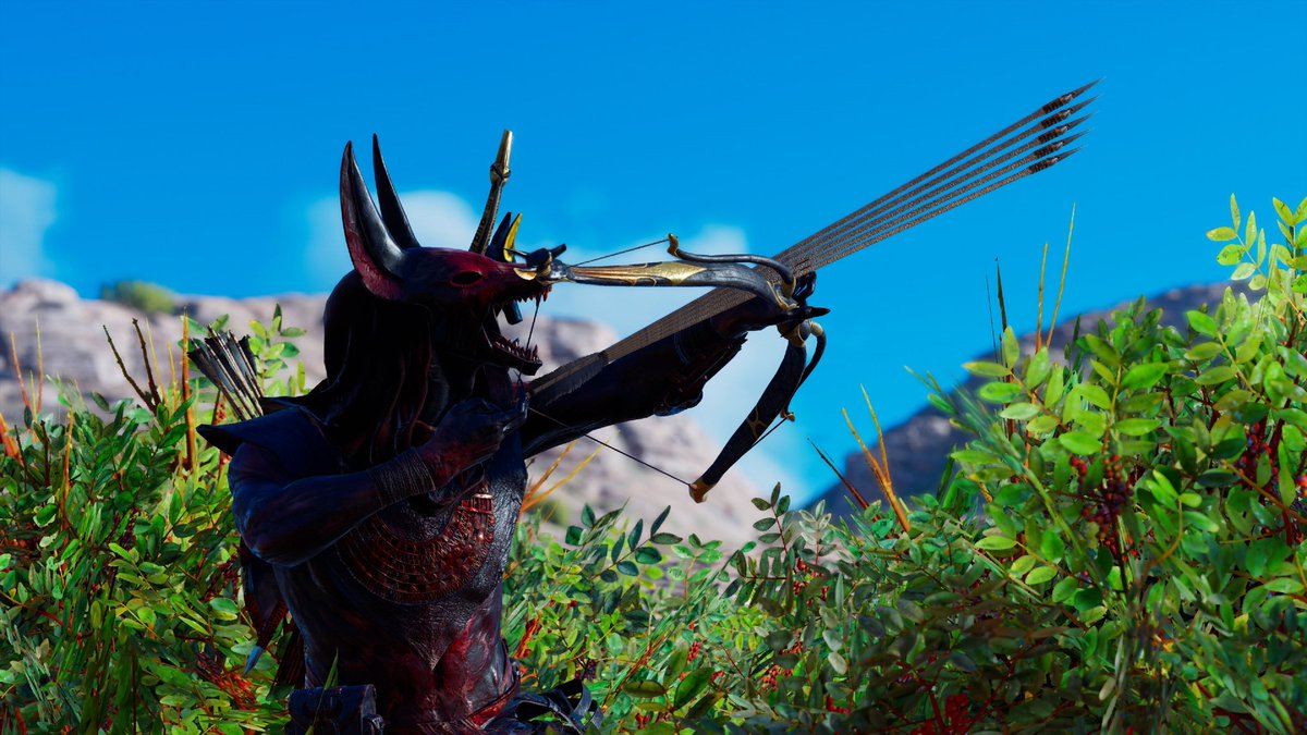 COSMICVISIONSVP's tweet photo. Jackel's Gaze • Legendary Warrior Bow 

🎮  #assasainscreedorigins 
🎬  @Ubisoft
#ACWeapons #Creedscholars #TOWCBWeeklyCapture #CodexMonthly https://t.co/BTGFrbYjbz