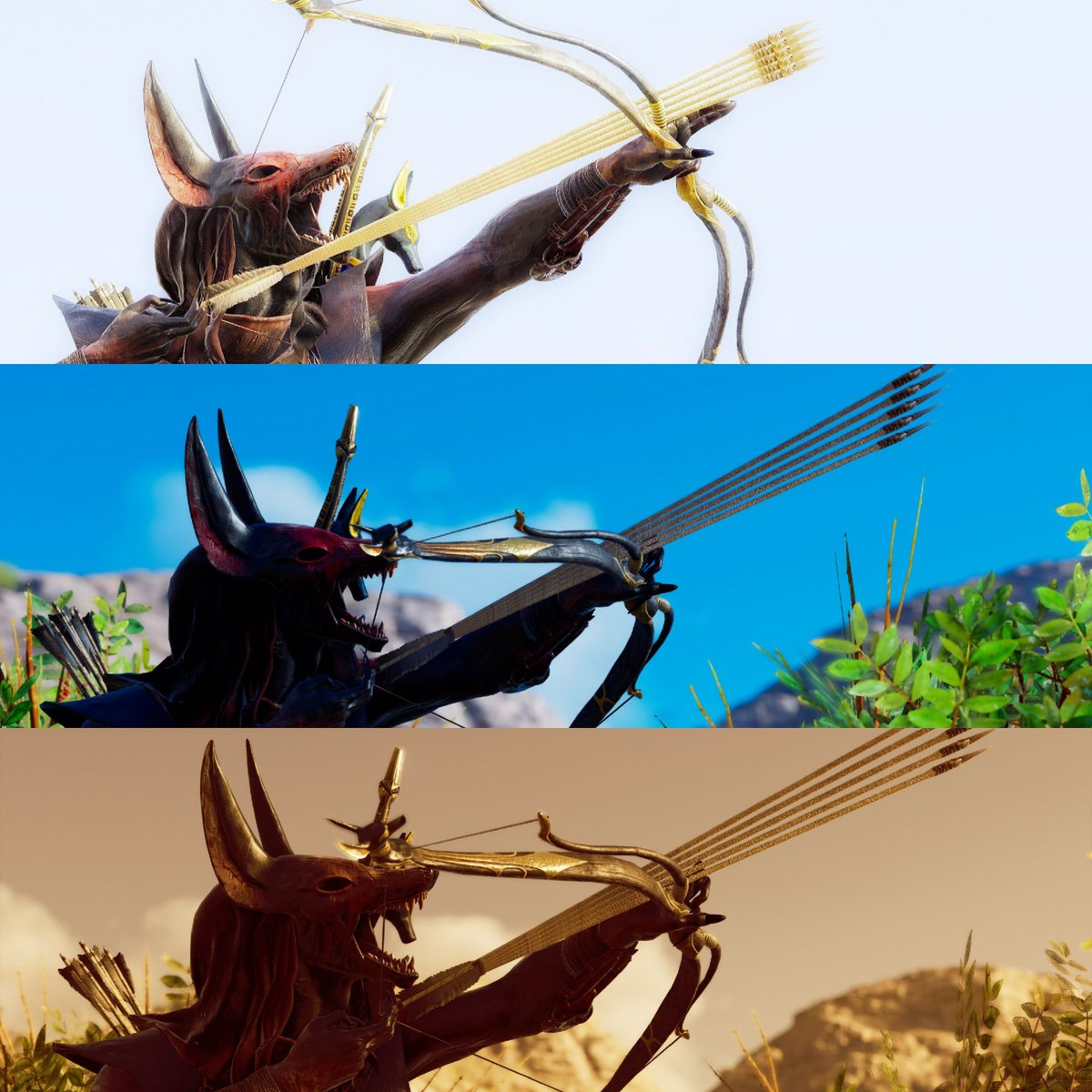 COSMICVISIONSVP's tweet photo. Jackel's Gaze • Legendary Warrior Bow 

🎮  #assasainscreedorigins 
🎬  @Ubisoft
#ACWeapons #Creedscholars #TOWCBWeeklyCapture #CodexMonthly https://t.co/BTGFrbYjbz