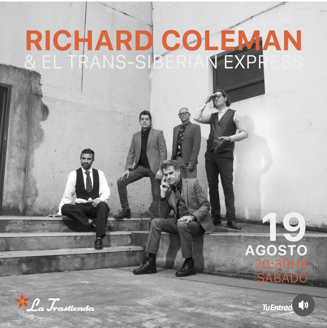 colemanrichard's tweet photo. 19 de agosto La Trastienda 

Tickets https://t.co/OxqYLpJDff asegurate la ubicación. 

#richardcolemanyeltranssiberianexpress  #RCYTSE #gira2023 #CABA
📸: Nora Lezano https://t.co/zwDJpYqQbP