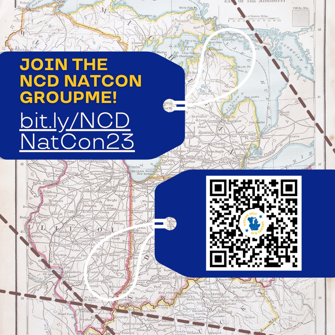 🚨NCD Brothers attending NatCon:🚨
Join this GroupMe to for important pre-convention info/updates and communication throughout convention. bit.ly/NCDNatCon23