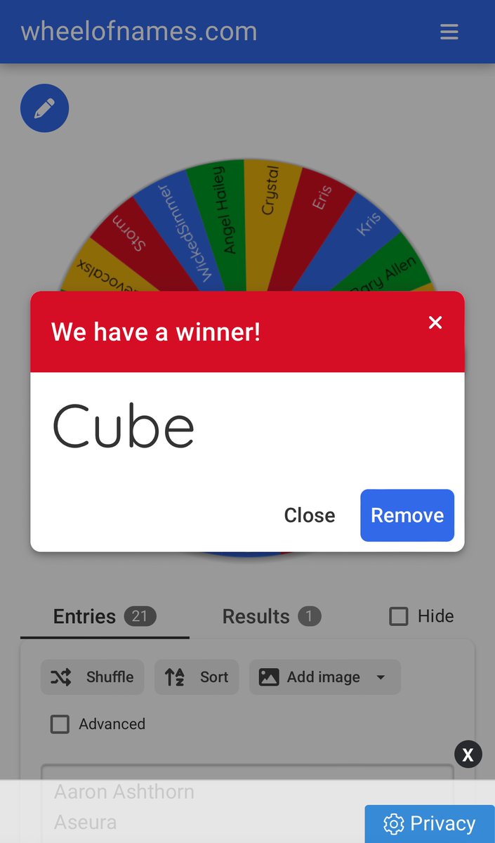 Here is the winner of our Pride Giveaway 🌈! Congrats to <a href="/Tblwzrd/">あいはじ0ω0</a> on winning the Prismaticat Mount! Thanks to all participants! Stay proud! 🌈