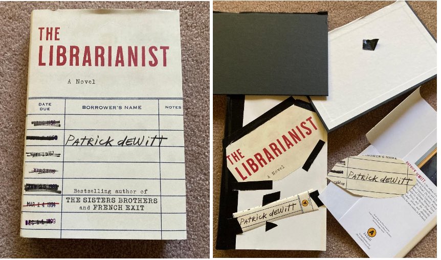 ChrisMeades's tweet photo. I’m sooo excited to read The Librarianist by Patrick DeWitt. It just came out in hardcover, which I find unwieldy, so I attacked it with scissors and tape and am ready to dive in …
@HouseofAnansi
@eccobooks
#amreading #canlit #patrickdewitt #WritingCommnunity #Librarianist https://t.co/3WWGHUNlbh
