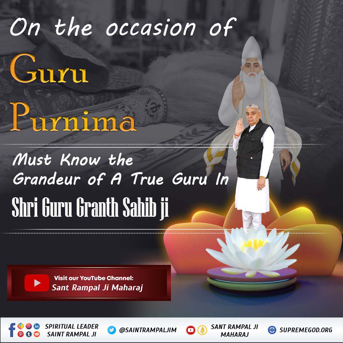 #सच्चा_सतगुरु_कौन 
Know who is th True Guru...?
Who can grant Moksha?
Sant Rampal Ji Maharaj