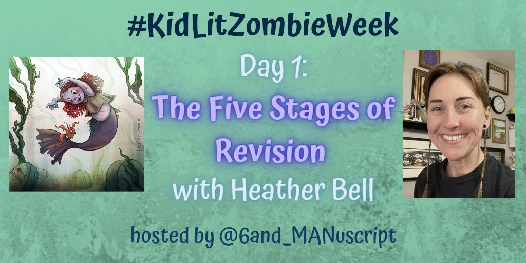 6 Ladies and a MANuscript (@6and_manuscript) on Twitter photo Day 1 #KidlitZombieWeek 2023:
Check out the awesome post by <a href="/HeatherBell37/">Heather Bell🏳️🌈</a>
heatherbellbooks.com/2023/07/03/kid…
Then come back here and talk about what you go out of it!
(Don't forget to share with all your #kidlit #amrevising friends and use the hashtag #KidlitZombieWeek)
Happy revising! Day 1 #KidlitZombieWeek 2023:
Check out the awesome post by <a href="/HeatherBell37/">Heather Bell🏳️🌈</a>
heatherbellbooks.com/2023/07/03/kid…
Then come back here and talk about what you go out of it!
(Don't forget to share with all your #kidlit #amrevising friends and use the hashtag #KidlitZombieWeek)
Happy revising!