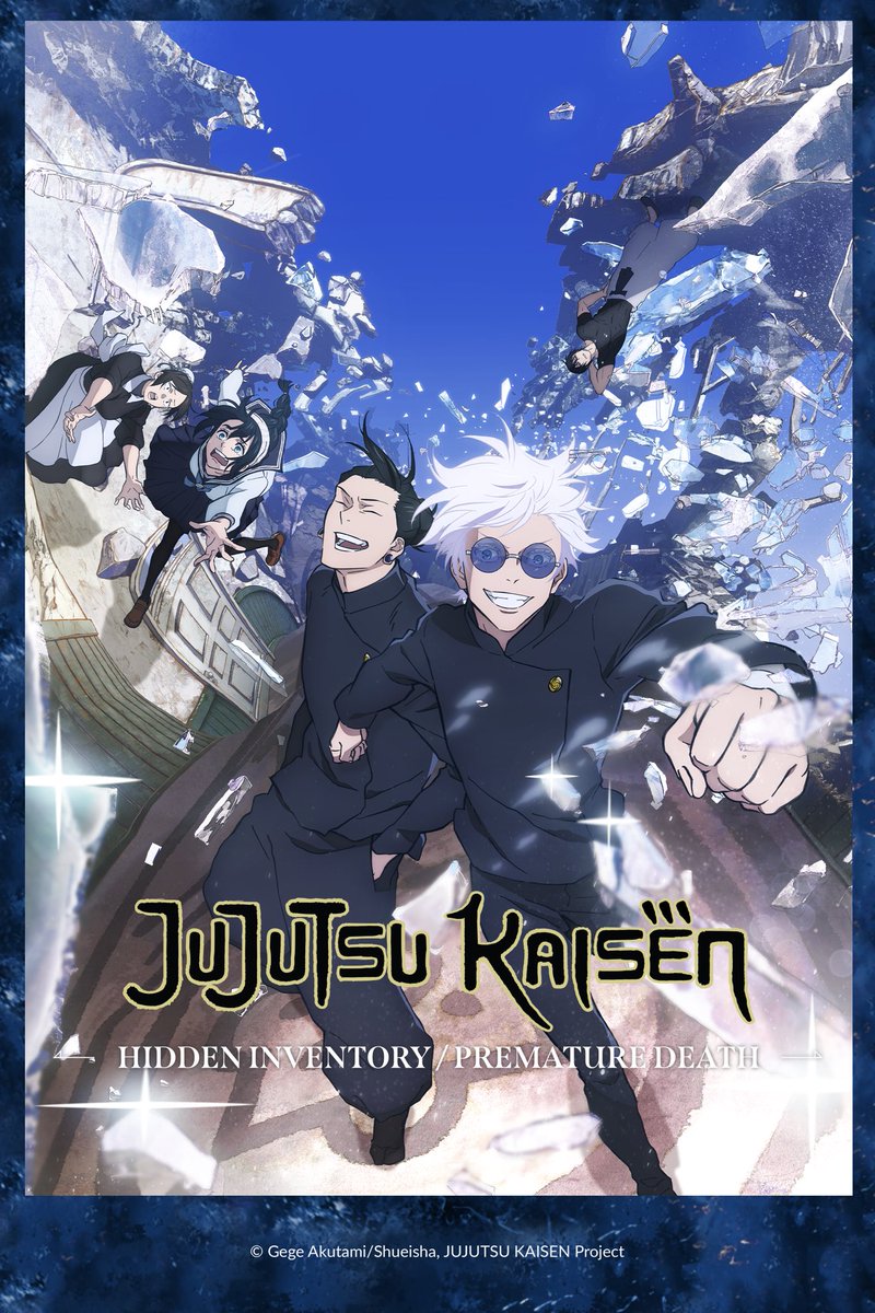 【Broadcast Schedule】 JUJUTSU KAISEN Season 2 • July 6 to Aug 3: 'Hidden Inventory/ Premature Death Arc' (Ep. 1-5) • Aug 10: Recap episode of 'Hidden Inventory/ Premature Death Arc' and JUJUTSU KAISEN 0 • Aug 17: Recap episode of JUJUTSU KAISEN Season 1 • Aug 31: 'Shibuya