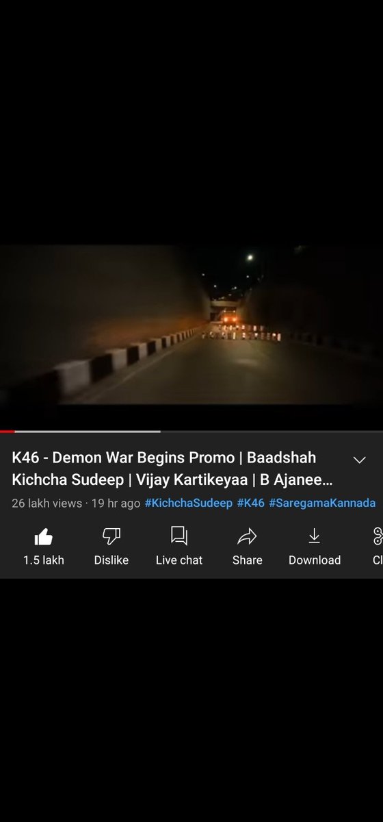 Kicchatweetz83's tweet photo. 2.6 million views with 150K likes on youtube The demon war begins..🔥
@KicchaSudeep #KicchaSudeep #Kiccha46 #Kichcha46Teaser #TheDemonWarBegins https://t.co/zWTKk264fz
