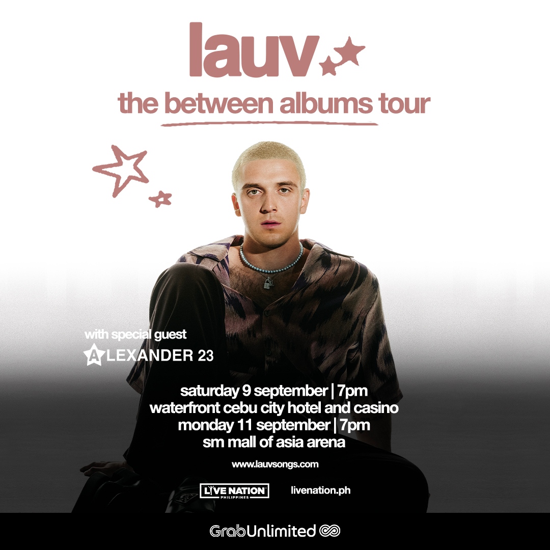 Live Nation PH on Twitter "Get ready to sing the night away with Lauv