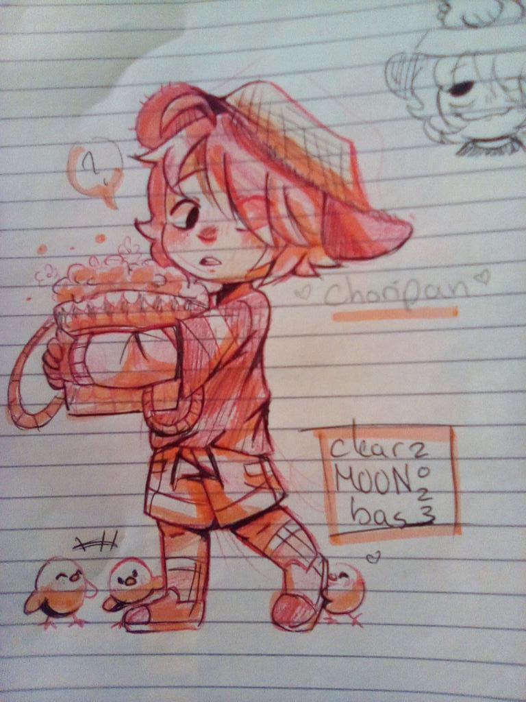 Clearmoonbas_'s tweet photo. My cute oc CHORIPAN ☀️❗⭐
#oc #charactheroriginal #art #chorii https://t.co/GcvKIxfGzS