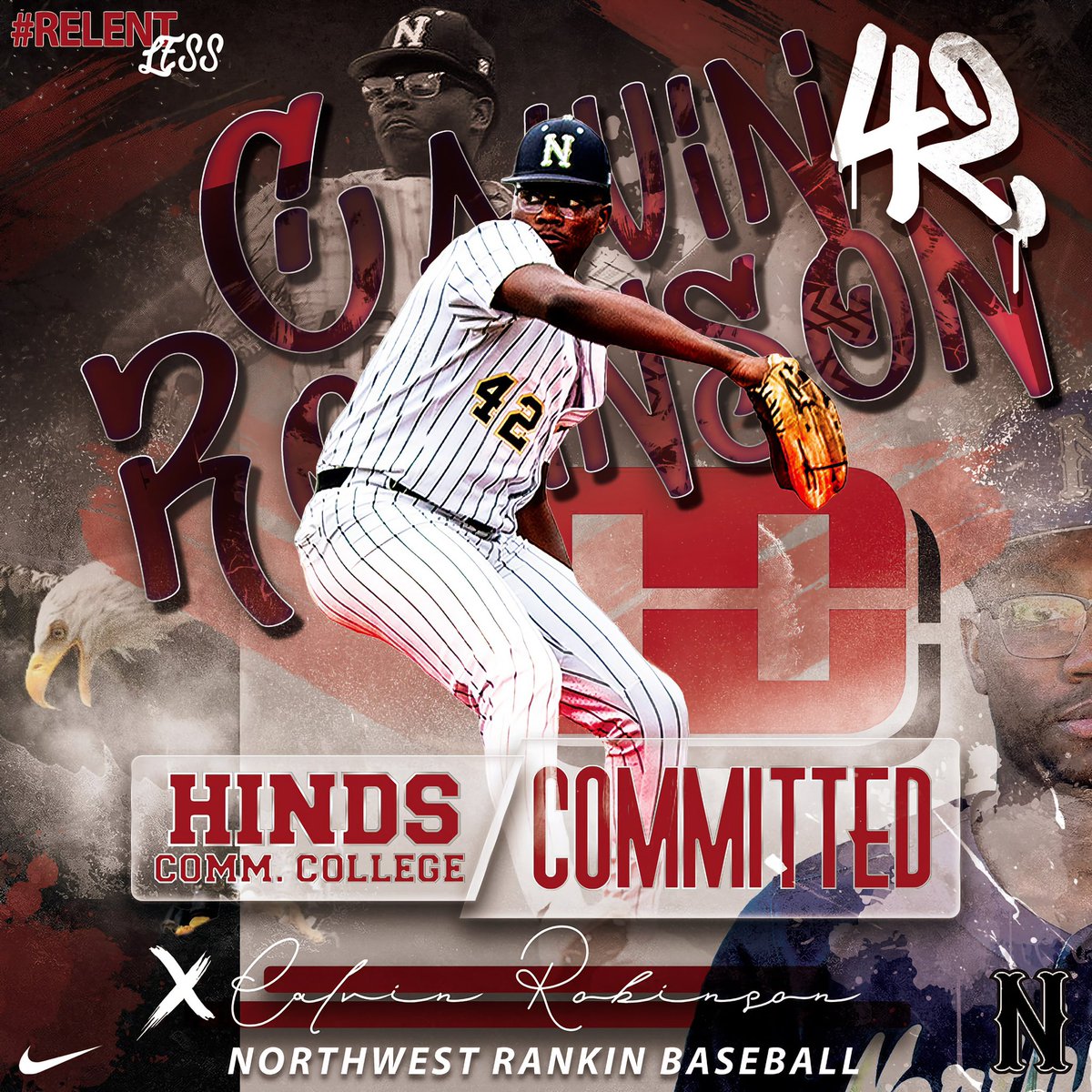 CalvoJohn316's tweet photo. I’m thankful and blessed to continue my academic and baseball career at Hinds Community College! I want to thank the LORD for my success. Also, I thank my parents, coaches, teammates, and everyone that have supported me. @NWR_BASEBALL @HindsCC_BB @jclarkeHCC7 @PBR_Mississippi https://t.co/MPTmM2xfGb