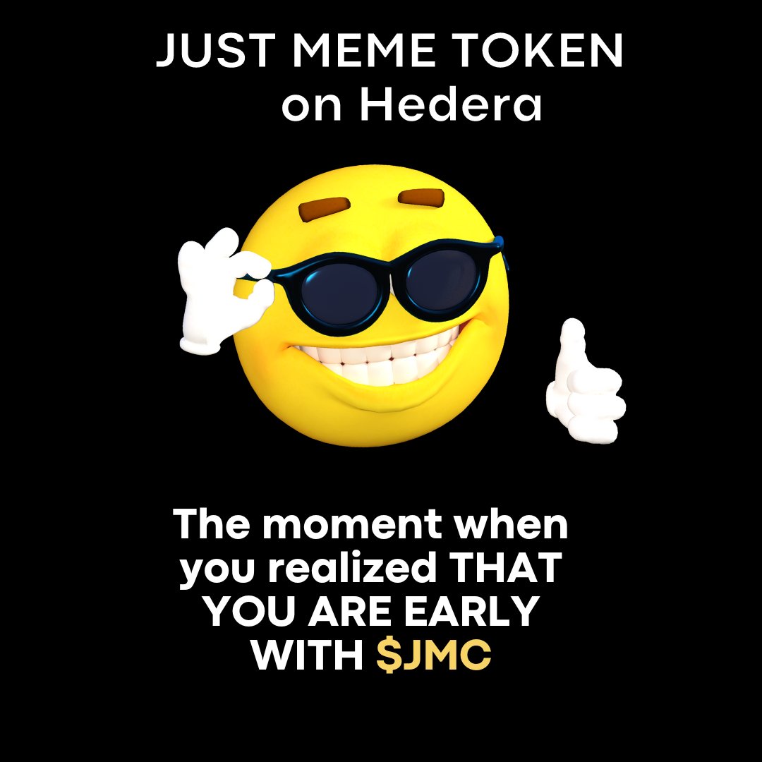 exemplary_boy12's tweet photo. Hedera leading memecoin is coming
@JustMeme_hts 
Launch is on July 3rd

#Hbar #Hbarcoin #JMC https://t.co/zxwxDUP4mD