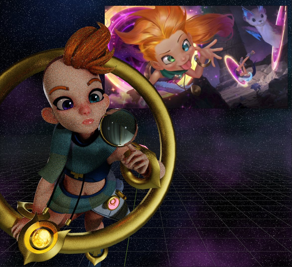 oddkrow's tweet image. Quick wip + pose ref