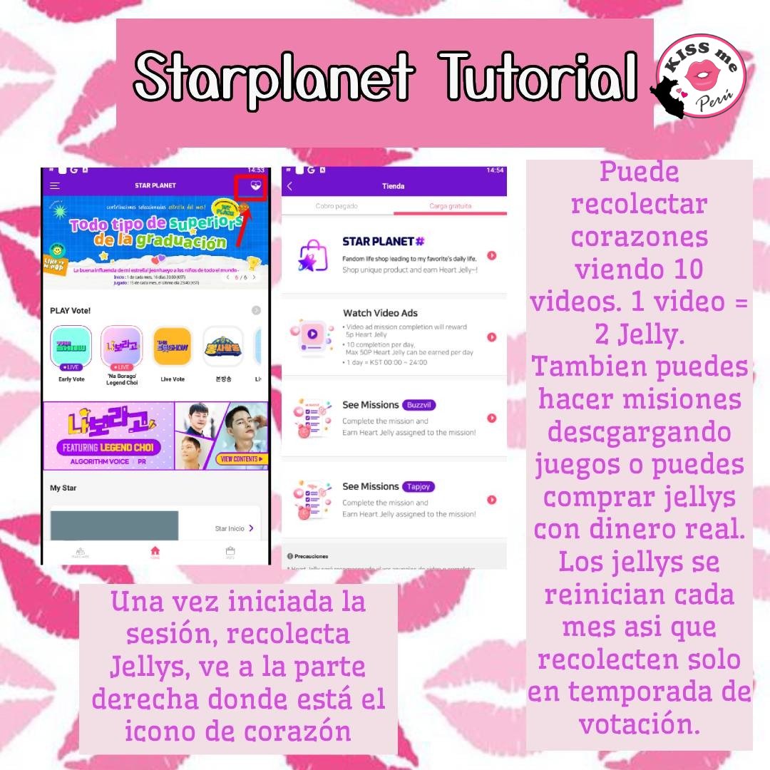 UkissPeruFans's tweet photo. [💋TUTORIAL]230702 VOTACIÓN STARPLANET

Les dejamos aquí un tutorial para starplanet. Recueerden instalar la app.

App: https://t.co/PDhFjMqiCF

Recolecten jellies y voten antes del 16.

Créditos: alessandra@ukissperu

#UKISS #유키스 #PLAYLIST #갈래! #TheWonderfulEscape https://t.co/zW12Pndxnh