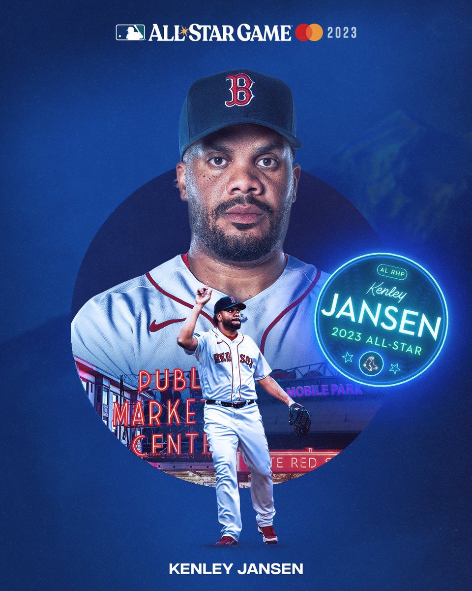 RedSox's tweet photo. Kenley returns to the All-Star Game! 

Congrats, @kenleyjansen74! 🌟 https://t.co/mf3zRvMpT3