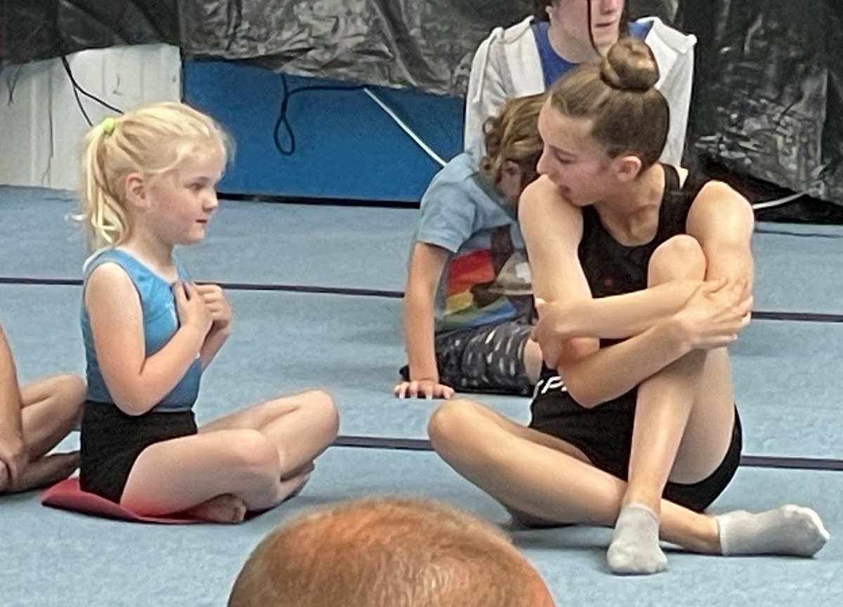 TKASMrShepherd's tweet photo. My little gymnast thinks very highly of one of those role models in particular.
“She does tiggle me a lot Daddy!” “But I still like her!!”
#RealModels #RoleModels https://t.co/ileEvr5gcu