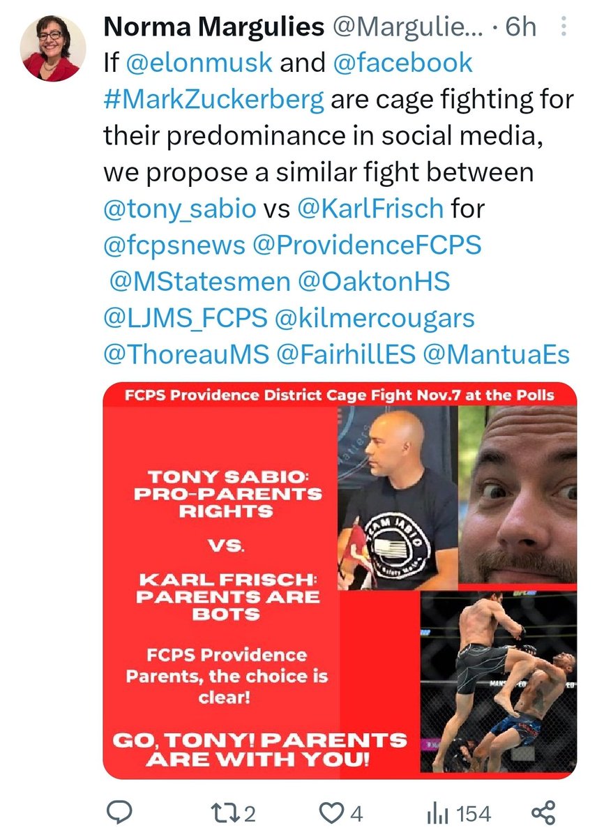 v_theclash's tweet photo. Norma Margulies of the #CoalitionForTJ is advocating for violence against a sitting SB member and is sending violent images to Elementary Schools!!
#TeamSabio #TonySabio, pls break off your relationship with this dangerous woman who has REPEATEDLY threatened and intimidated ppl. https://t.co/PxdXDnegYn
