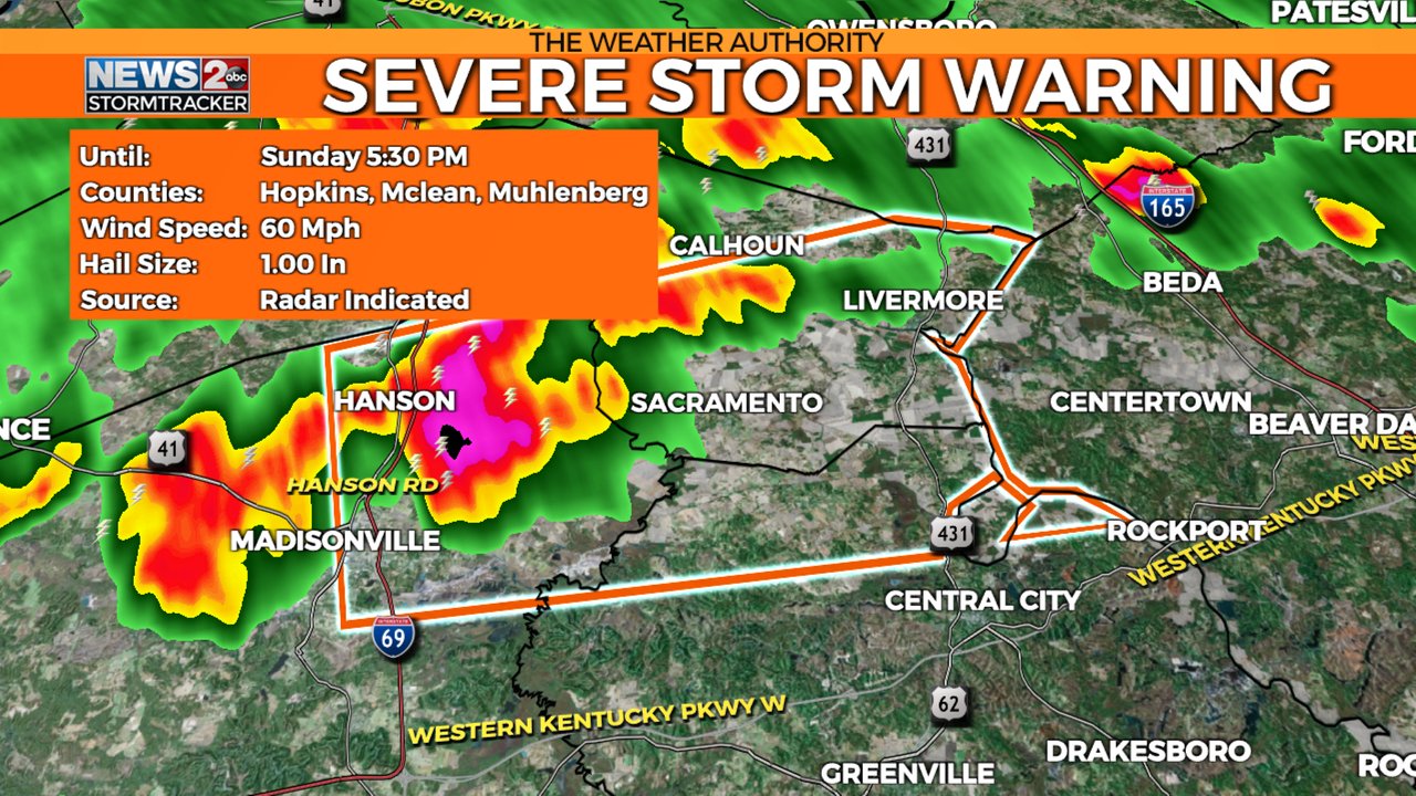 WKRN News 2 on Twitter "WEATHER ALERT Severe T'Storm Warning for the