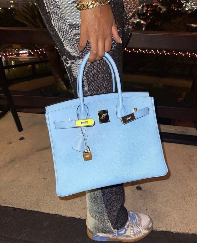 m ✨ on X: baby blue birkin  / X