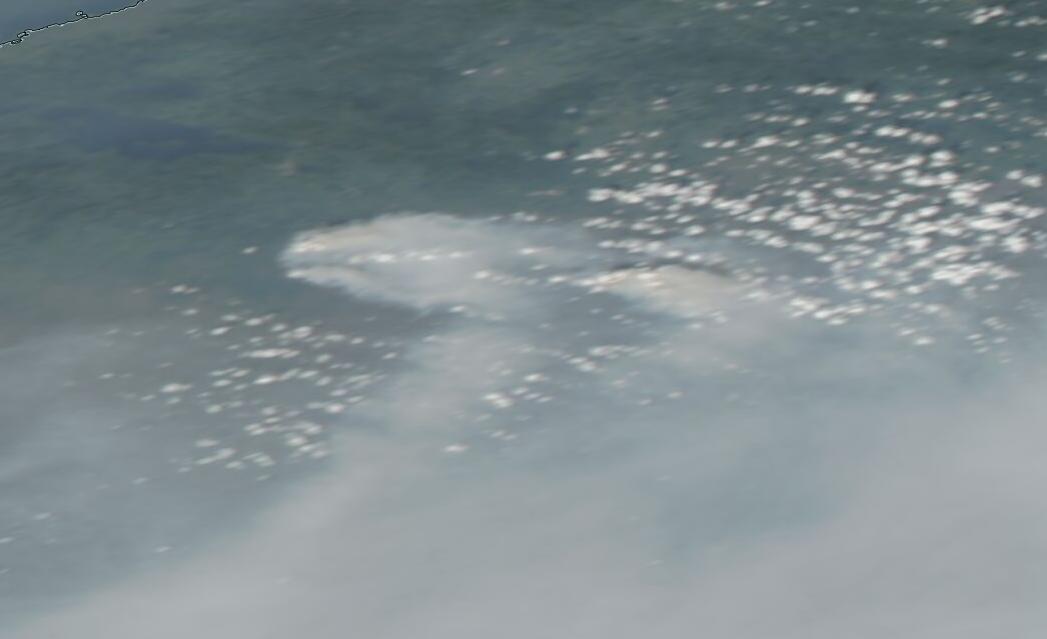 WildlandFirefig's tweet photo. #QuebecWildfires Satélite Aqua. https://t.co/ImUThRsfOd