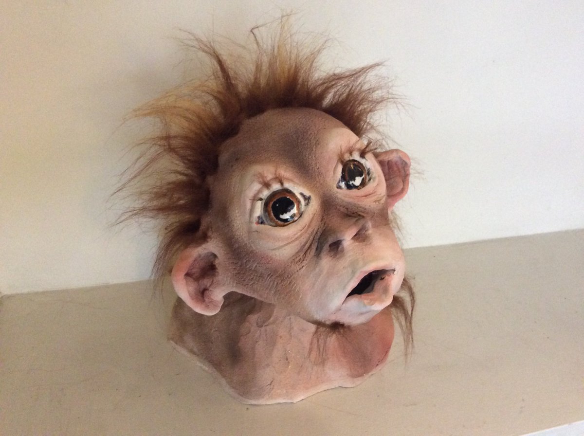 YvetteCobley's tweet photo. Ceramic baby orangutan  - Eden.
On display at https://t.co/vcpmRfr73J
#ceramics #ceramicorangutan https://t.co/21iITegi7k