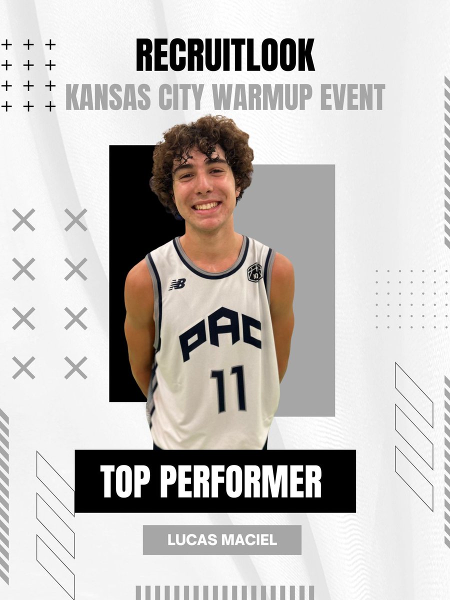 ⭐️Top Performer⭐️

Lucas Maciel, 6’3 ‘26, PAC. A slashing wing has a great feel for the game, dominating on the offensive end. He’s a really smart cutter and has great body awareness and footwork. Showed potential to have a solid face up game, taking his defender 1-on-1 for easy
