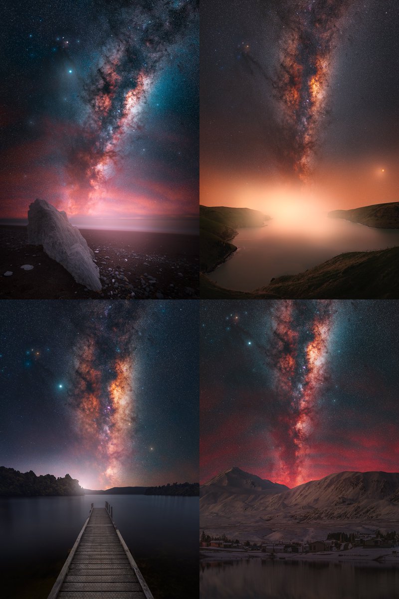 gm photos of the rising milky way