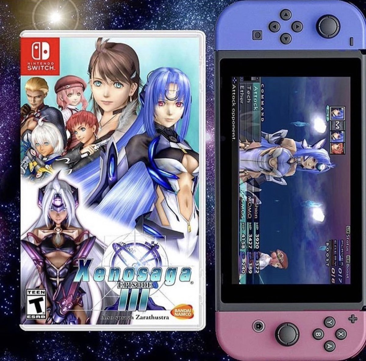 nintenleaks's tweet photo. Seguimos teniendo Fe, Bandai hazlo real anuncia Xenosaga Trilogy

#OperationKOSMOS https://t.co/4wNmd8PmcX