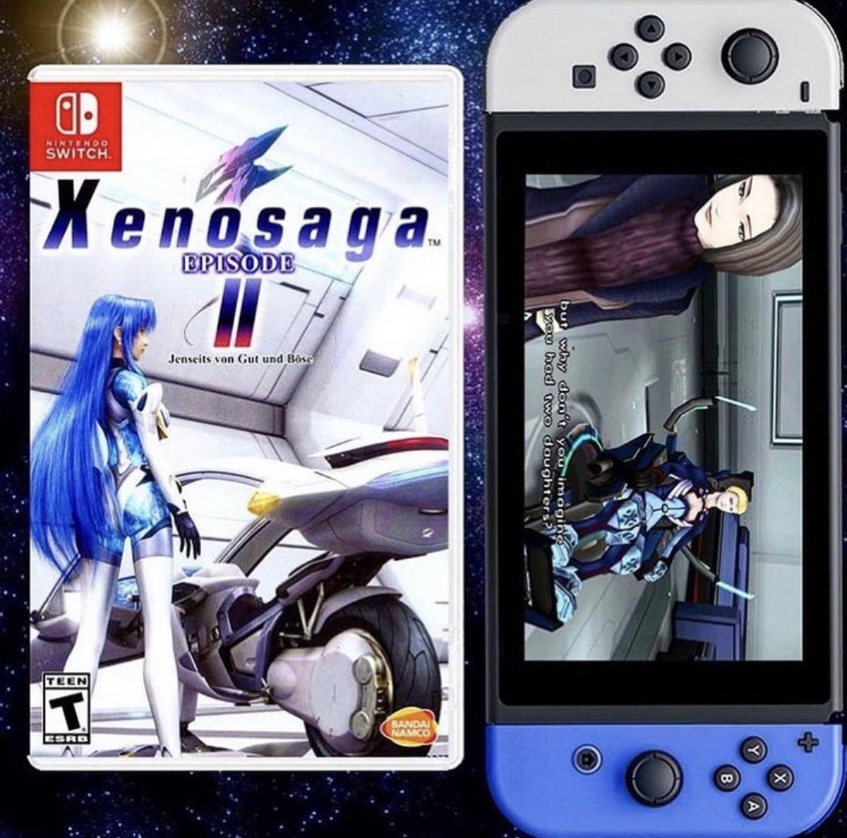 nintenleaks's tweet photo. Seguimos teniendo Fe, Bandai hazlo real anuncia Xenosaga Trilogy

#OperationKOSMOS https://t.co/4wNmd8PmcX