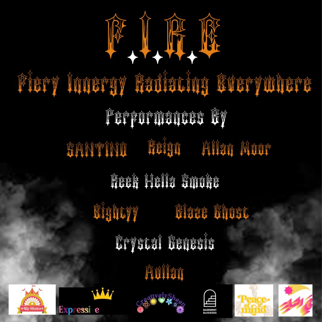 THIS FIRDAY THERE’S A FIRE EVENT CALLED “ A F.I.R.E EVENT “ $10 AT THE DOORS 🔥🔥🔥🔥🔥🔥🔥