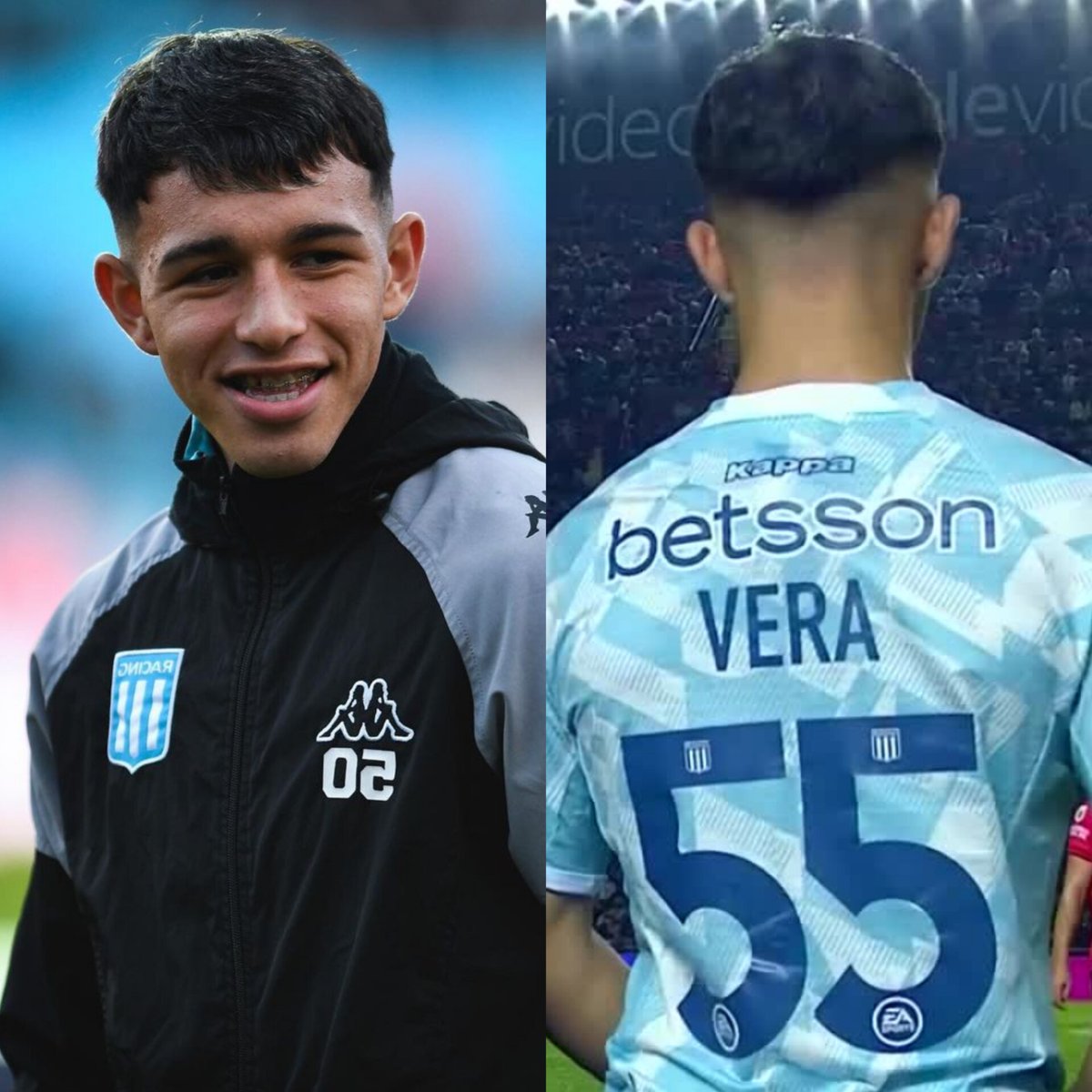 DEL PREDIO TITA AL MUNDO 💙👏

🎓 Santino Vera tuvo su debut oficial con la camiseta de #Racing.

🔥 Ya son 1️⃣0️⃣8️⃣ los juveniles surgidos del Predio Tita que jugaron en la Primera.