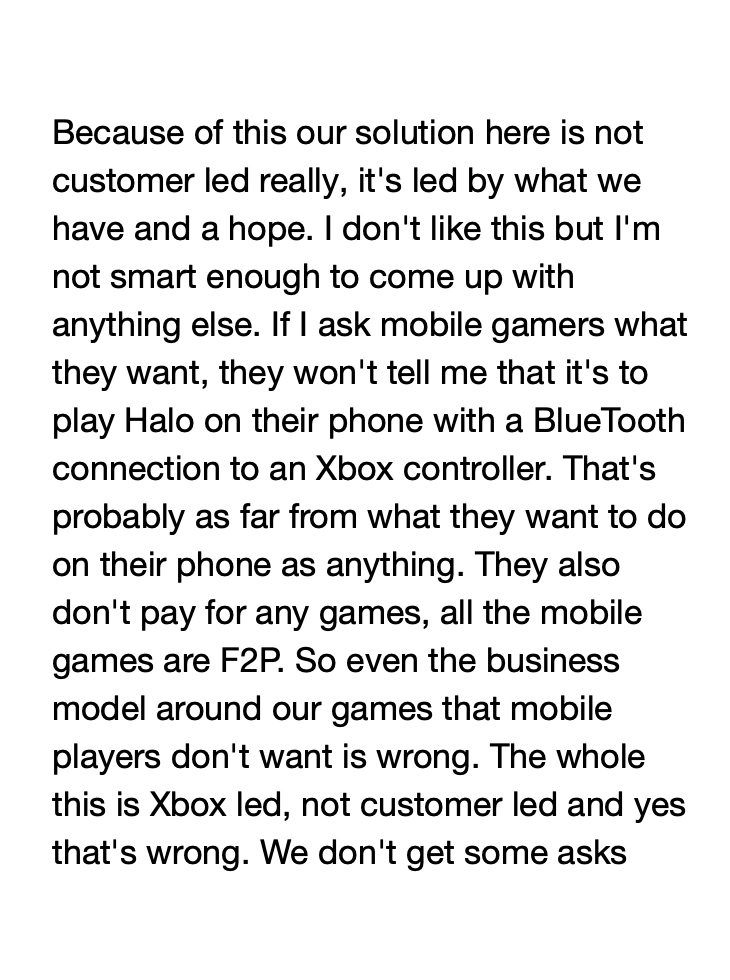 TechEmails's tweet photo. Microsoft's gaming chief: "We are exactly like Polaroid"

February 15, 2019 https://t.co/ET3byMh1bx