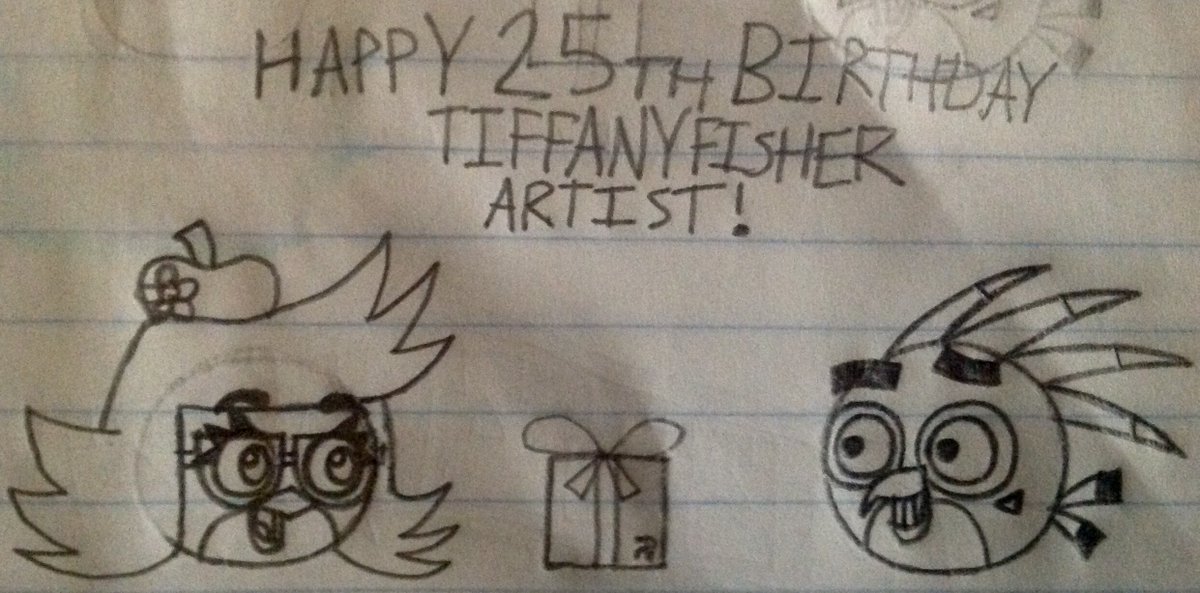 Usdm420X's tweet photo. Happy 25th Birthday, @TiffanyArtist56!
#angrybirds #TiffanyFisherArtist #Tiffanys25thBirthday #AngryBirdsFART https://t.co/VAsLrIy4Aw