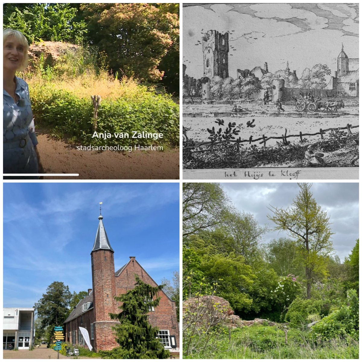 jmeindersma's tweet photo. Stadsarcheoloog @zalinge over het enige echte kasteel van Haarlem, Huis ter Kleef. Leuke aflevering van De Verdwenen Stad van @NHNieuws.

https://t.co/B70dA7gaSC https://t.co/76yWYJkgEs