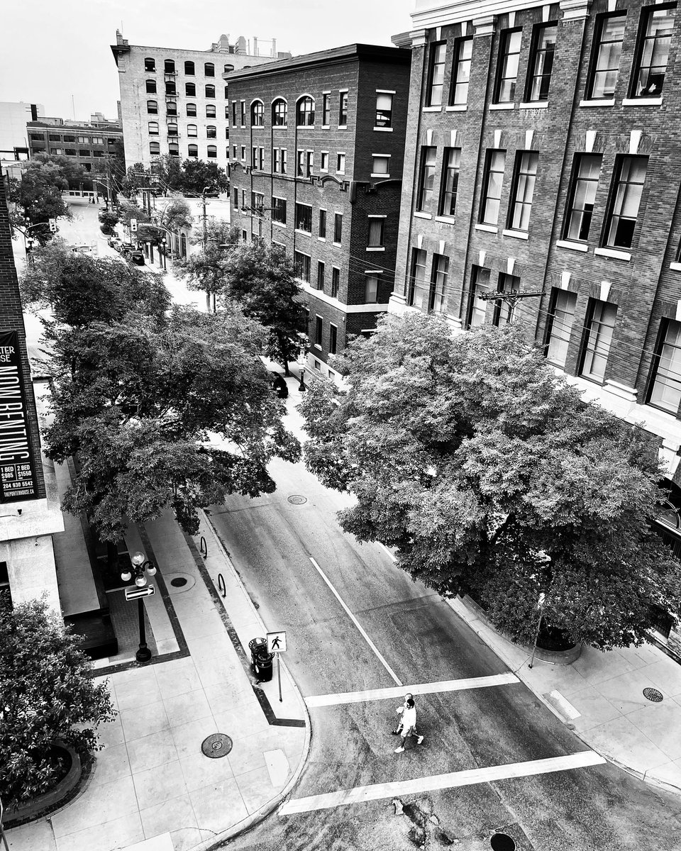 #birdseyeview of the #eastexchange #winnipeg #streetphotography #exchangedistrict #blackandwhitephotography