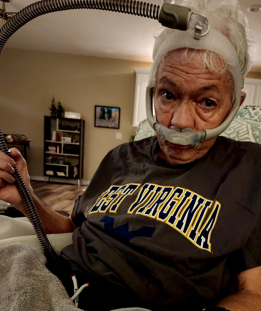 WcornettIII's tweet photo. ALS Patient at home in Ohio. Waiting for the inevitable.  Native West Virginia.  Disgusted with Huggins https://t.co/AcK5Z31r6N