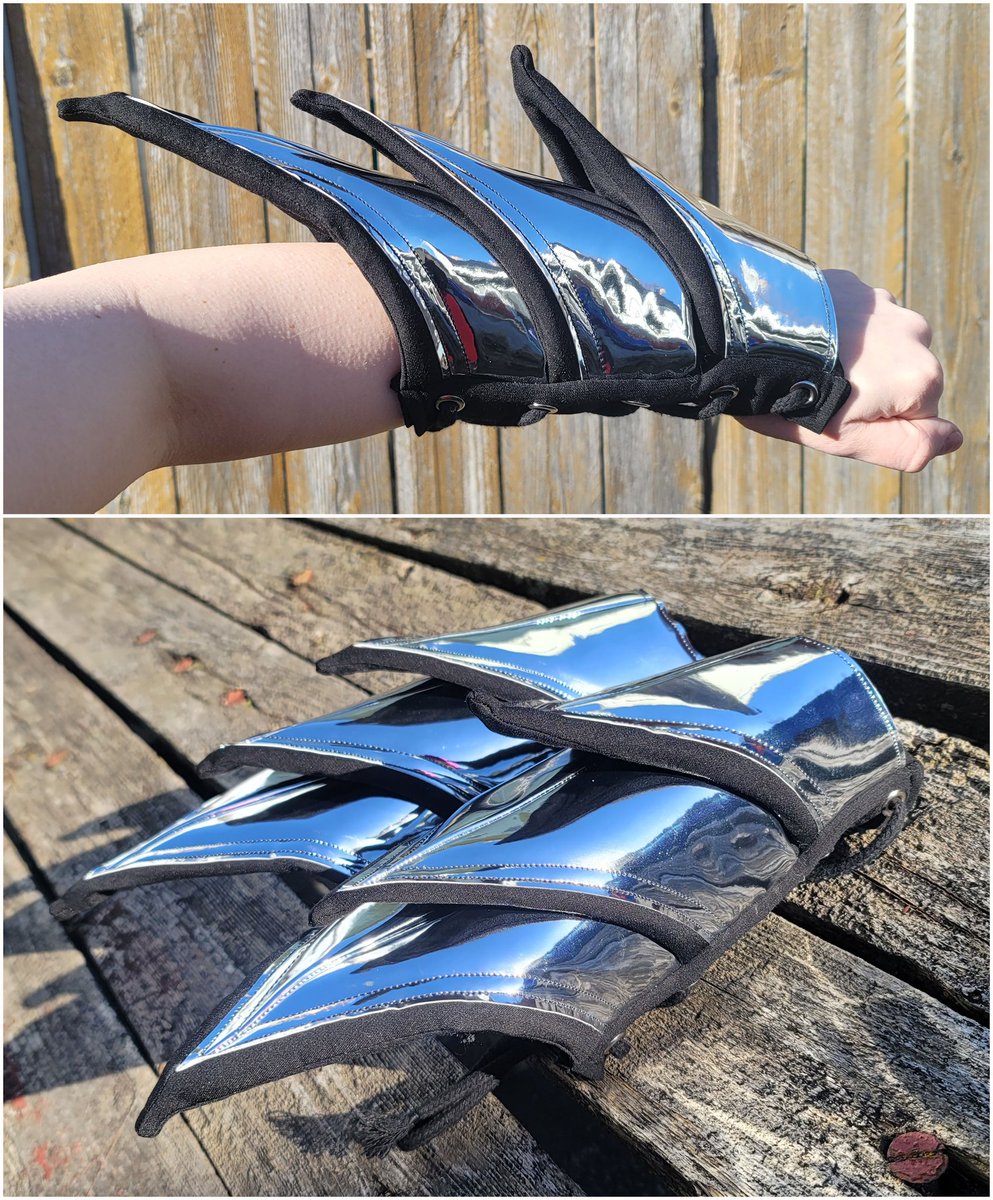 elliss_seven's tweet photo. Chrome-plated tripe cuffs!!!!!!!!!
Want your own?!
Made to your size + color choices.
$150 USD + shipping.
https://t.co/nDE1rvtmRD
THE MOST COMFORTABLE ARMOR.. IN THE UNIVERSE!!! #ls7 #cyberarmor https://t.co/E07fn2Q7E9