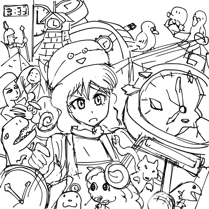おは下書き 