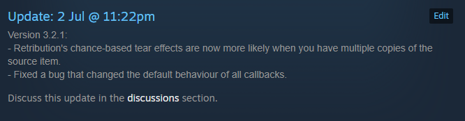 RetributionDev's tweet image. Retribution has been updated to Version 3.2.1:
steamcommunity.com/sharedfiles/fi…