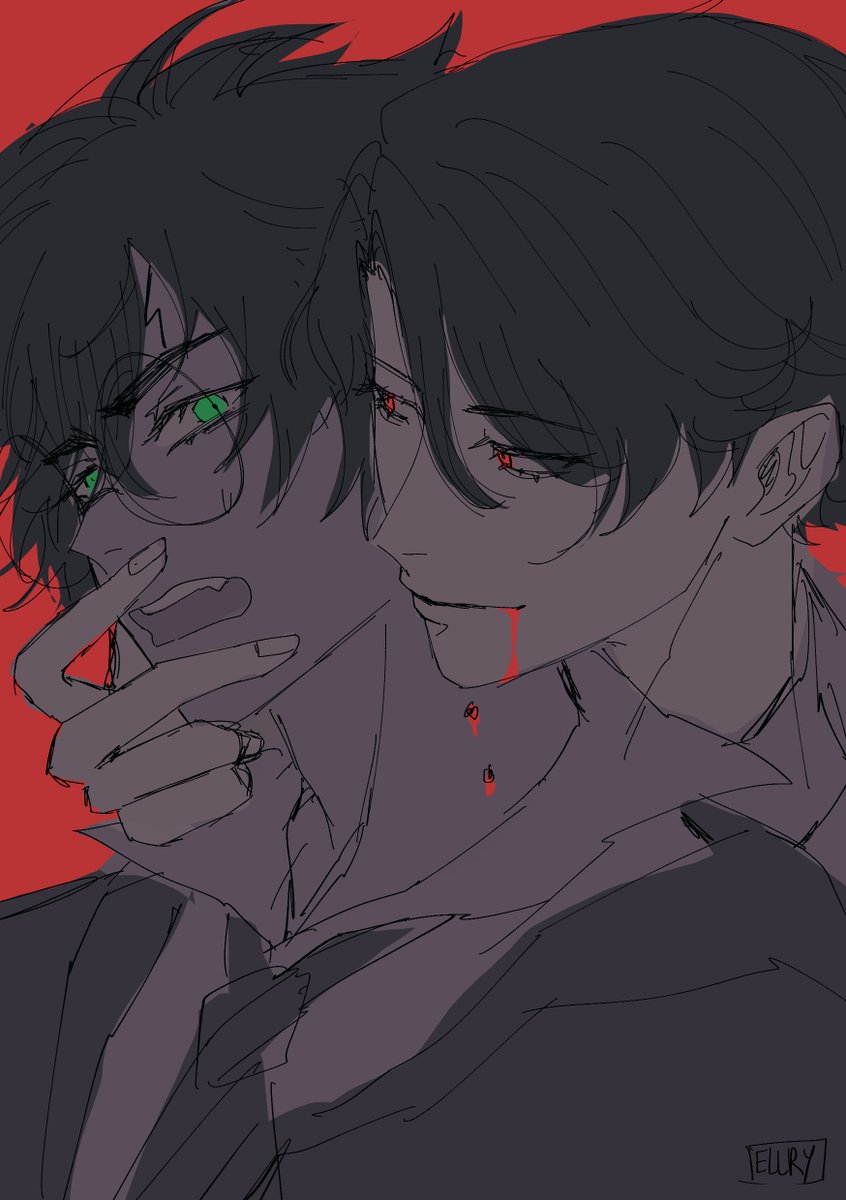 Ellry__'s tweet photo. 🧛❤️⚡️
#Tomarry #TMRHP https://t.co/8XQGvd9jIS