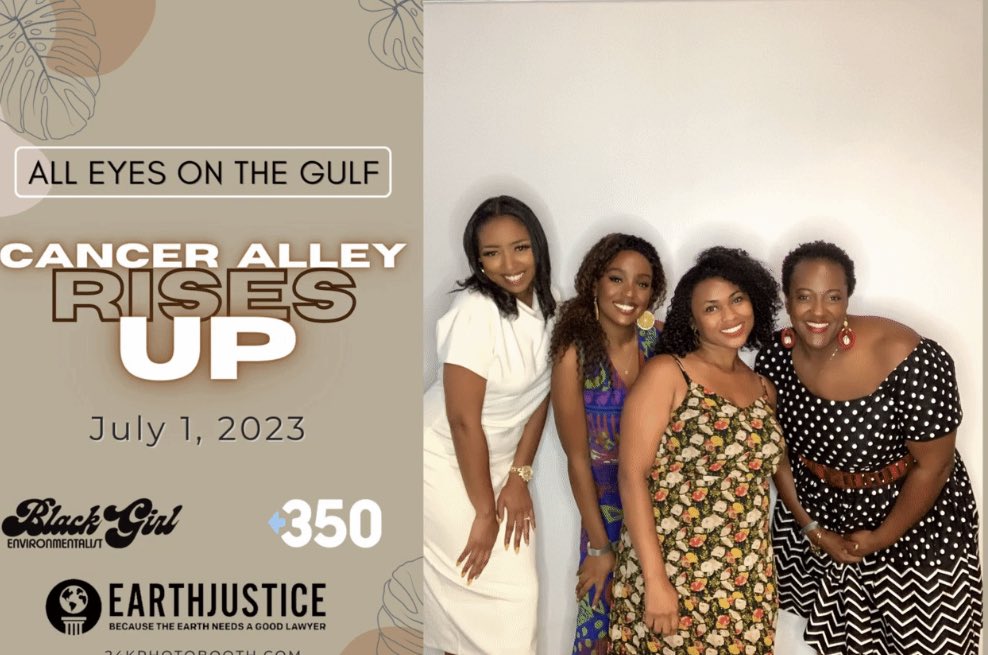 Heather McTeer Toney #PeopleOverPollution♻️ (@heathermcteer) on Twitter photo We are standing with those fighting the petrochemical industry in their own backyard. How special to share space at #essencefest with these phenomenal climate advocates! 🤩@MaryHeglar <a href="/wawagatheru/">Wawa Gatheru</a> <a href="/risestjames/">risestjames</a> <a href="/Earthjustice/">Earthjustice</a> @peoplexplastic <a href="/blackgirlenviro/">blackgirlenvironmentalist</a> #beyondpetrochemicals We are standing with those fighting the petrochemical industry in their own backyard. How special to share space at #essencefest with these phenomenal climate advocates! 🤩@MaryHeglar <a href="/wawagatheru/">Wawa Gatheru</a> <a href="/risestjames/">risestjames</a> <a href="/Earthjustice/">Earthjustice</a> @peoplexplastic <a href="/blackgirlenviro/">blackgirlenvironmentalist</a> #beyondpetrochemicals