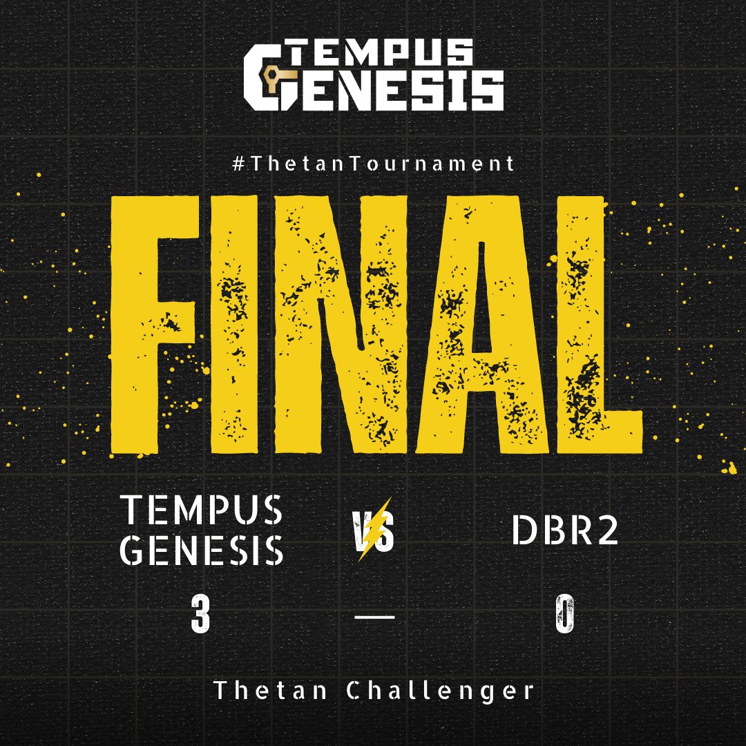 TempusGenesisW3's tweet photo. Our @ThetanArena team brings back another trophy home, congratulations to the team! ๐
#Esports #Web3 #W3 #Web3Gaming #Web3Esports #ThetanArena #Gaming #Esport #MOBA #Web3Game #TempusGenesis #TKPNation https://t.co/EktQhmwjLV