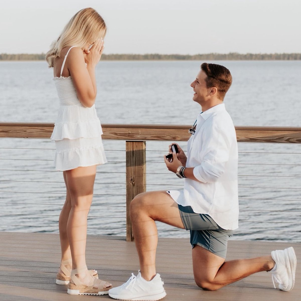 49ers's tweet image. Congratulations @brockpurdy13 and Jenna! 💕💍