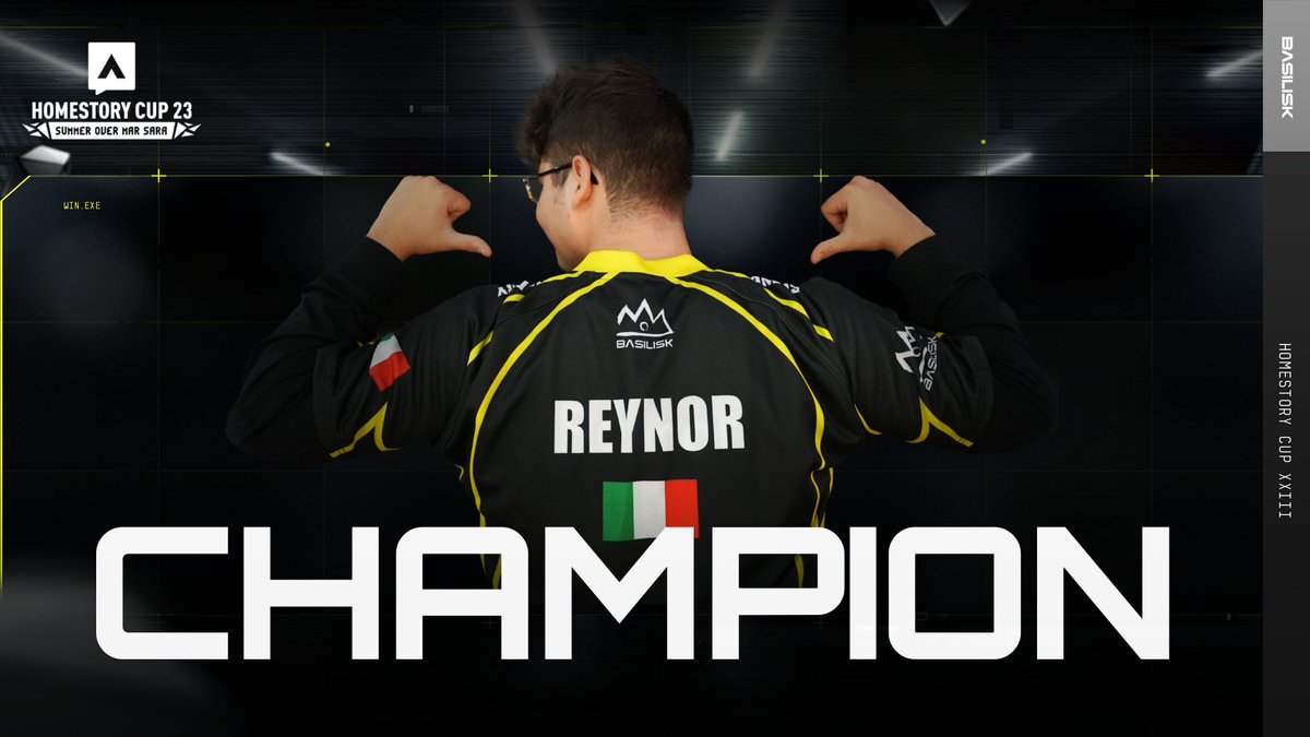 BASILISK_gg's tweet image. BACK 2 BACK CHAMPION!

@Reynor02 wins @TaKeTV’s HomeStory Cup #23.

GGWP @SC2_Solar, that was an incredible series.