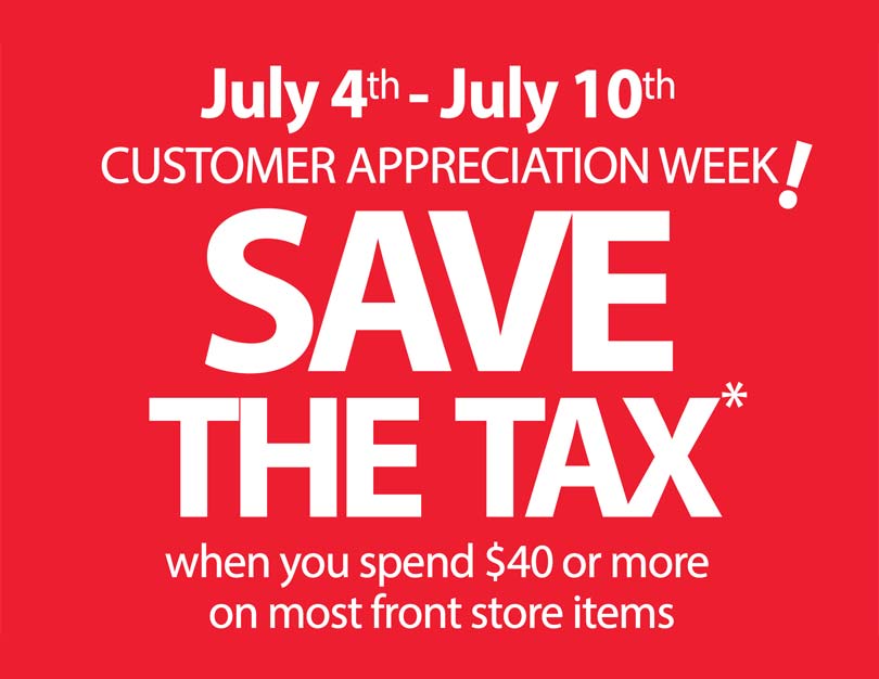 July 4th - 10th | #TaxFree Savings ❌💰 - mailchi.mp/dgatepharmacy/…